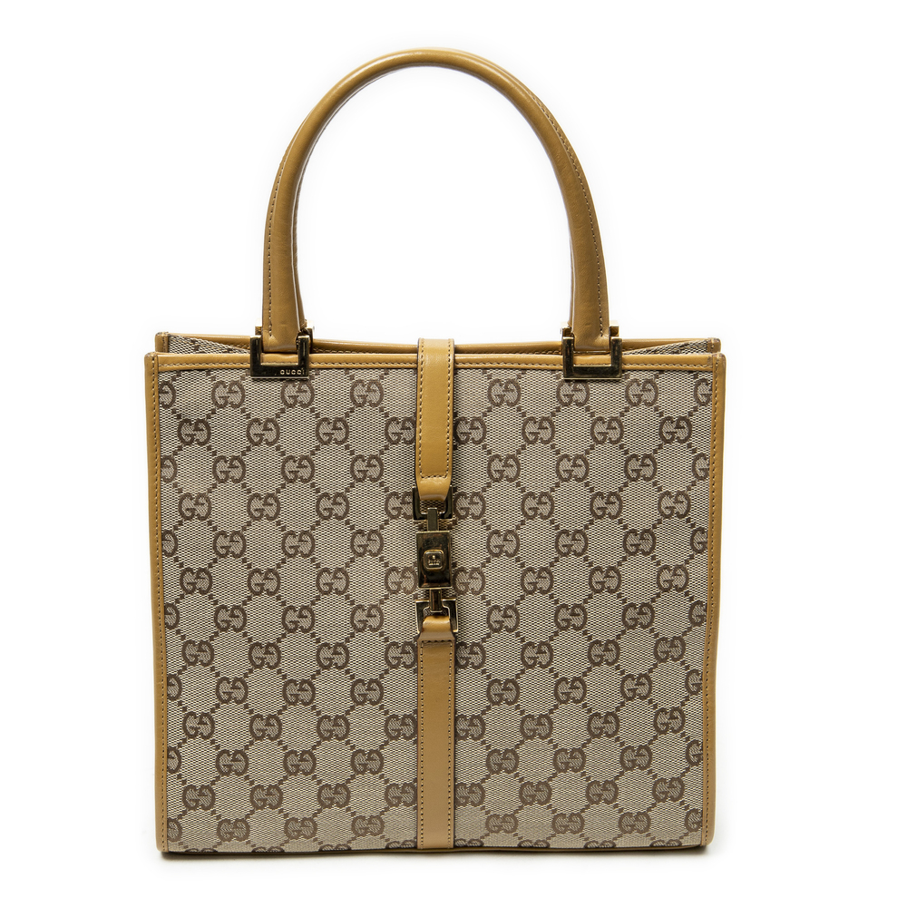 Gucci Square Bardot Tote
